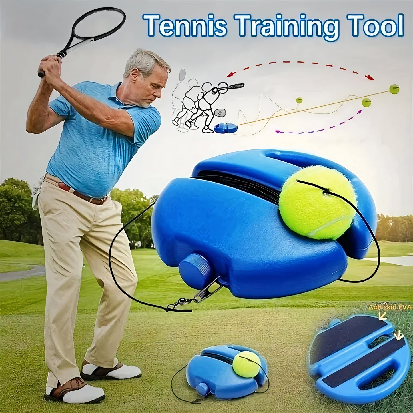 TennisFlex™ Self-Training Rebound