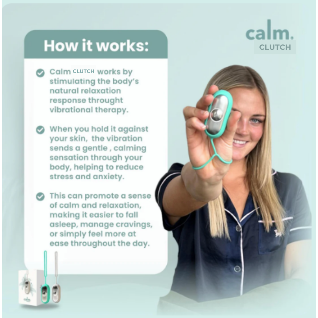 CalmClutch®
The Natural Solution to Anxiety & Insomnia