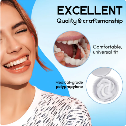 SnapFit™ Instant Smile Dentures 🔥 LAST DAY SALE 75% OFF