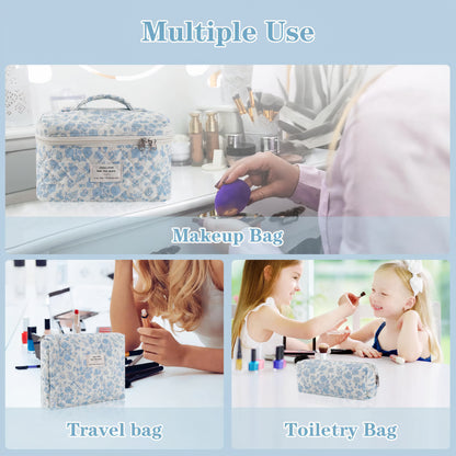 LuxeQuilt Cosmetic Organizer